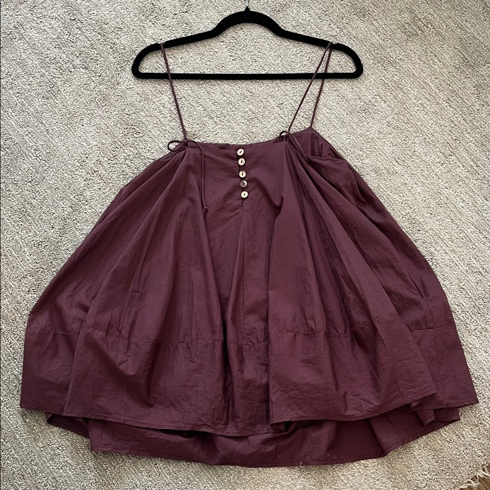 Free People Plum Spaghetti Strap Dress